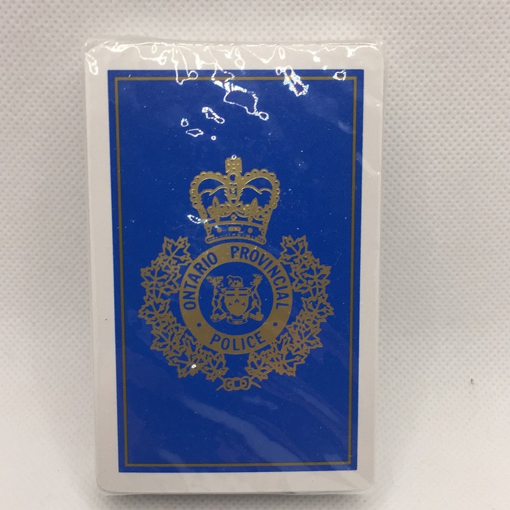 Ontario Provincial Police Law Enforcement Deck of Playing Cards